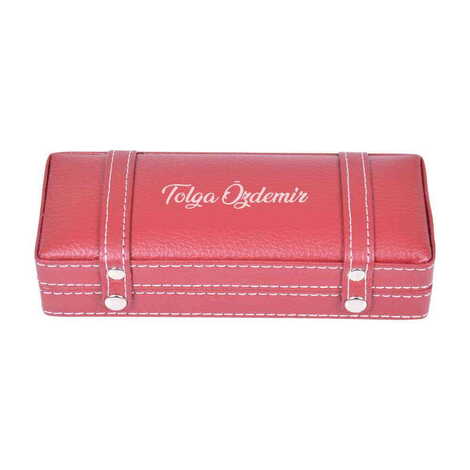 Name Personalised Metal Pen Set of 3 pcs with Leather Gift Box