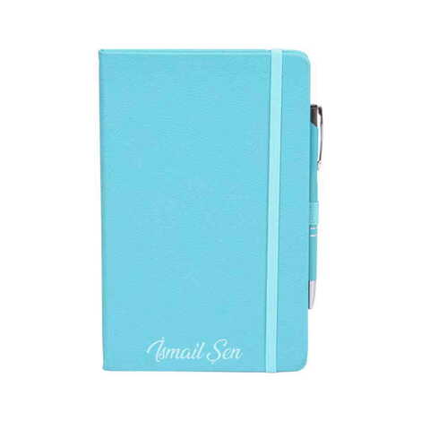 Name Personalised Turquoise NoteBook