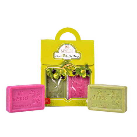 Natural 2 Pcs Soap Set Box