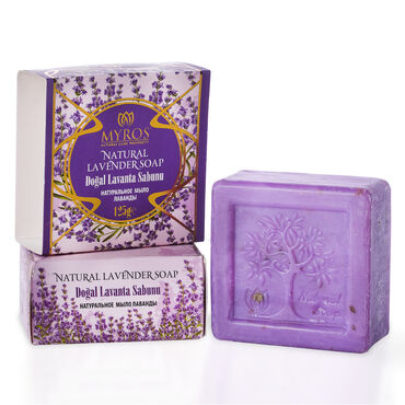 Natural Lavender Soap 125 Gr - Thumbnail