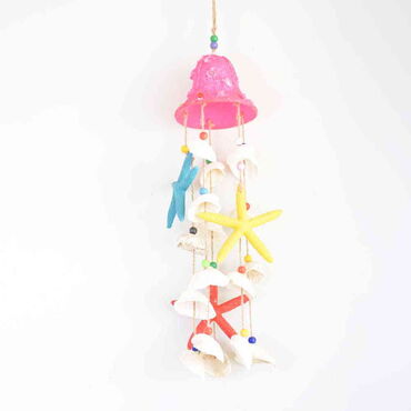 Myros - Nautical Sea Shell Bell Shaped Wind Chime