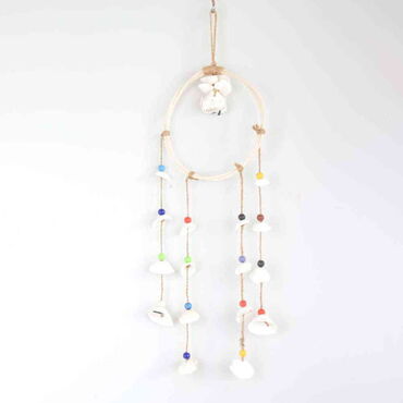 Myros - Nautical Sea Shell Oval Shaped Multi Hanging Detailed Wind Chime