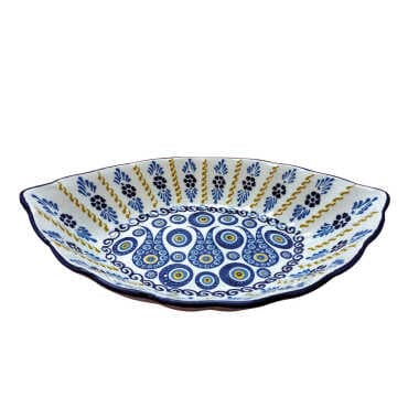 Evil Eye Boat-Shaped Plate 28x20 cm - Standart - 3