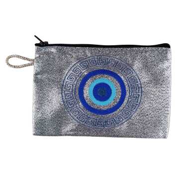 Nazar Temalı Dokuma Cüzdan 100x155 mm - 8