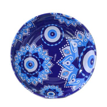 Nazar Temalı Metal Kase 115 Mm - 3