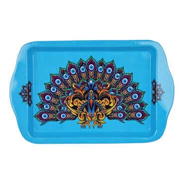 Wholesale Nazar Themed Mini Tray Double Sided Printed (25*16 cm)