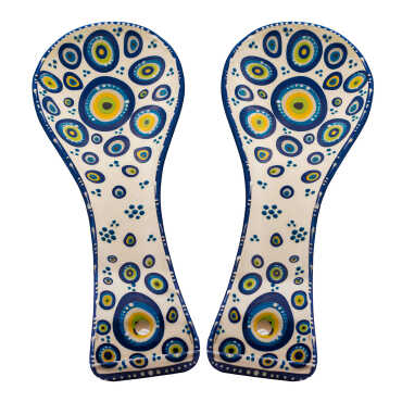 Nazar Themed Embossed Spoon Holder - Myros