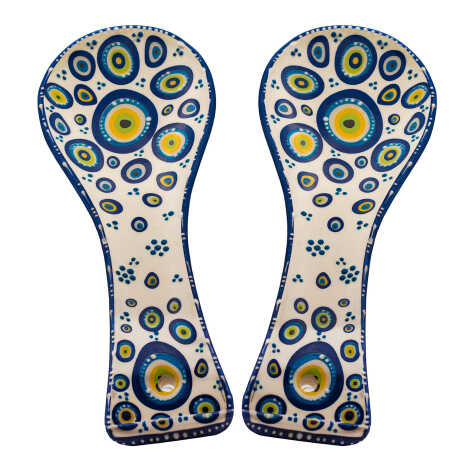Nazar Themed Embossed Spoon Holder - 1