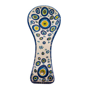 Nazar Themed Embossed Spoon Holder - 2