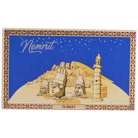 Toptan Nemrut Beyaz Gümüş KaplamaTablo 78x125 mm