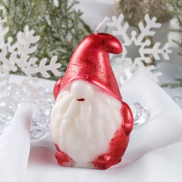 Santa Claus Candle Number 2 Design