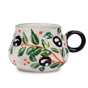 Olive Curved Mug - Myros