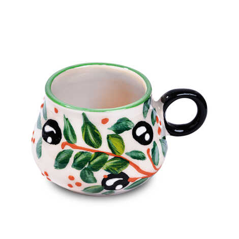 Olive Curved Mug - 2
