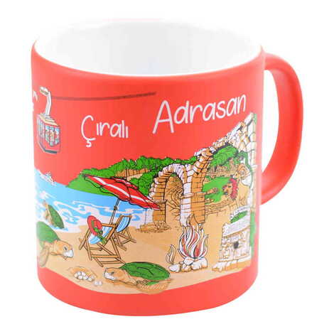 Olympos Themed Customised Serigraphy Printed Ceramic Mug 82x90 mm