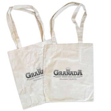 Hotel Themed Customised One Colour Shopping Tote Bag 450x350 mm