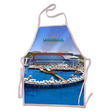 Hotel Themed Customised Digital Printed Kids Apron 400x600 mm