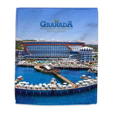 Toptan Otel Temalı Myros Dijital Baskı Kurulama Bezi 300x500 mm - Myros