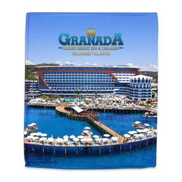 Toptan Otel Temalı Myros Dijital Baskı Kurulama Bezi 400x600 mm