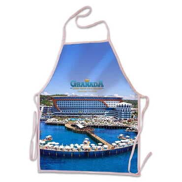 Hotel Themed Customised Digital Printed Apron 500x700 mm