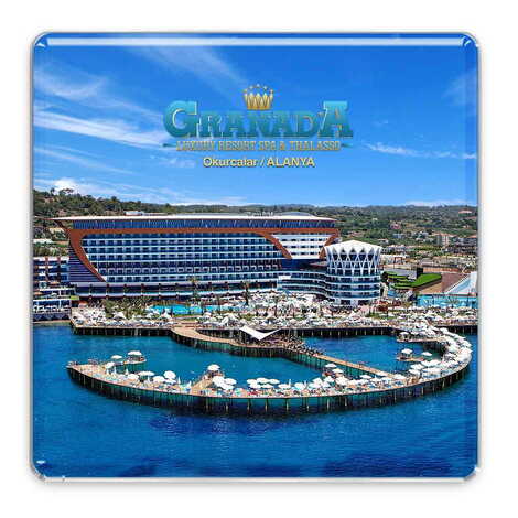 Toptan Otel Temalı Myros Magnet 35*35 Mm. - 1