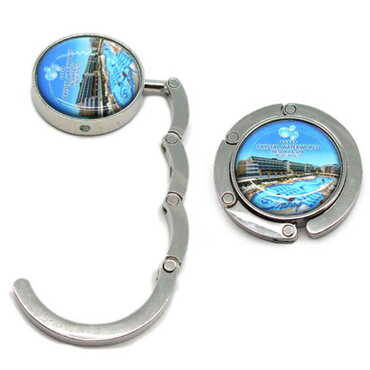 Hotel Themed Metal Folding Purse Hook For Table 45 mm - Standart - 2