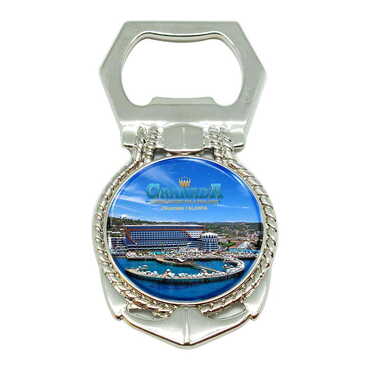 Myros - Otel Temalı Myros Metal Çapa Açacak Magnet 40x75 mm