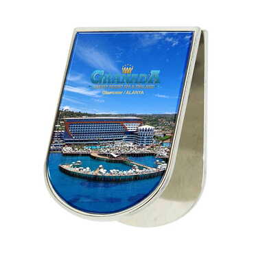Myros - Otel Temalı Myros Metal Kıskaçlı Magnet 40x55 mm