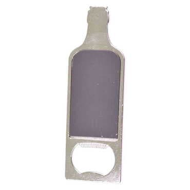 Hotel Themed Bottle Shaped Metal Magnetic Bottle Opener 115x39 mm - Standart - 2