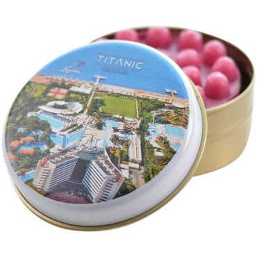 Hotel Themed Bath Soap With Custom Print Metal Tin Box 73x73x27 mm - Standart - 4