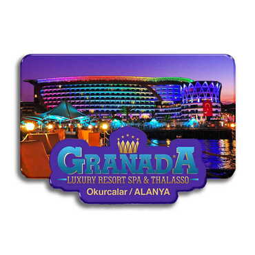 Myros - Otel Temalı Myros Özel Kesim Magnet