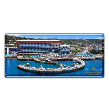 Myros - Otel Temalı Panaromik Myros Magnet 85x35 mm