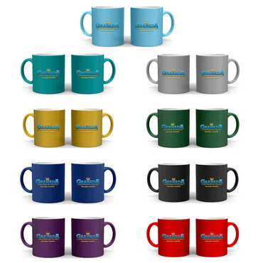 Hotel Themed Customised Serigraphy Printed Ceramic Mug 82x90 mm - 2
