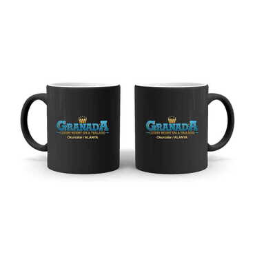 Hotel Themed Customised Serigraphy Printed Ceramic Mug 82x90 mm - 6