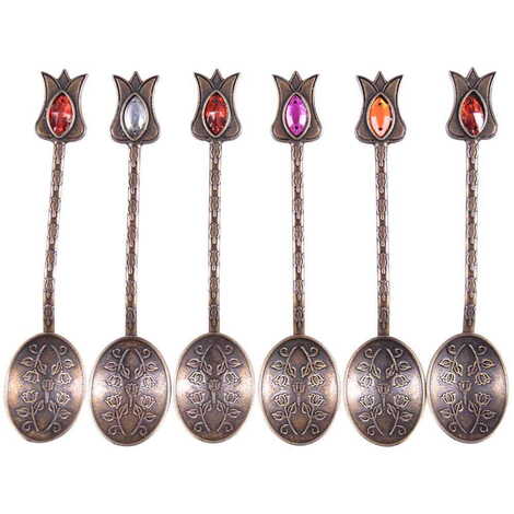 Ottoman Style Metal Turkish Tea Spoon