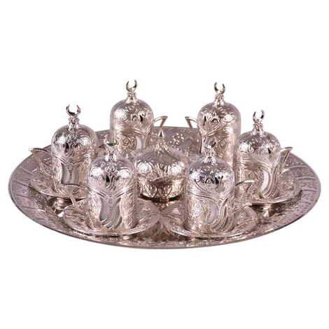 Ottoman Style Turkish Coffee Cup Set Of 6 pcs