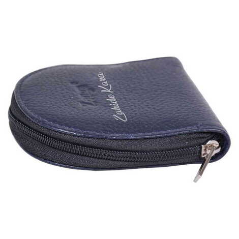 Toptan Oval Deri Bozuk Para Cüzdanı - 2