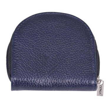 Toptan Oval Deri Bozuk Para Cüzdanı - 3
