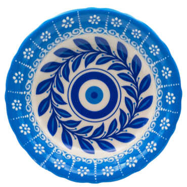 Special Embossed Evil Eye 17 cm Dinner Plate 170x38 mm - 2
