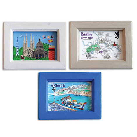 Toptan Özelleştirilebilir Ahşap Küçük Boy Çerçeve 120x150 mm - 1