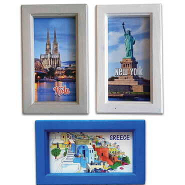 Myros - Özelleştirilebilir Ahşap Orta Boy Çerçeve 130x205 mm