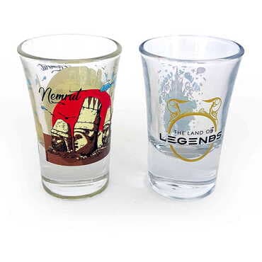 Customazible Custom Printed Shot Glass 45x70 mm