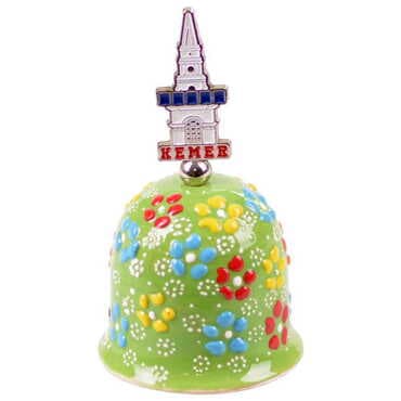 Customazible Turkish Ceramic Collectible Souvenir Bell - 7