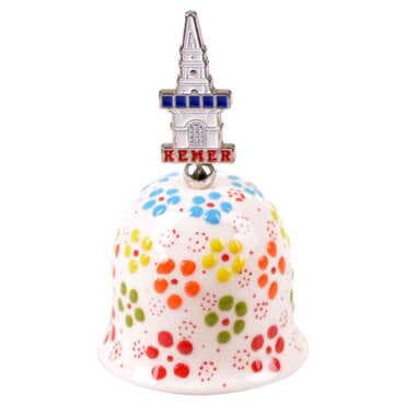 Customazible Turkish Ceramic Collectible Souvenir Bell - 10