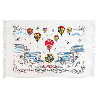 Customazible Customised Serigraphy Printed Hand Towel 600x400 mm