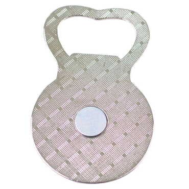 Customazible Metal Magnetic Small Round Opener 38x60 mm - Standart - 2