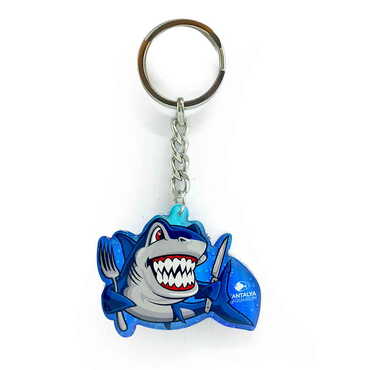 Customazible Custom Shape Double Face Printed Epoxy Keychain