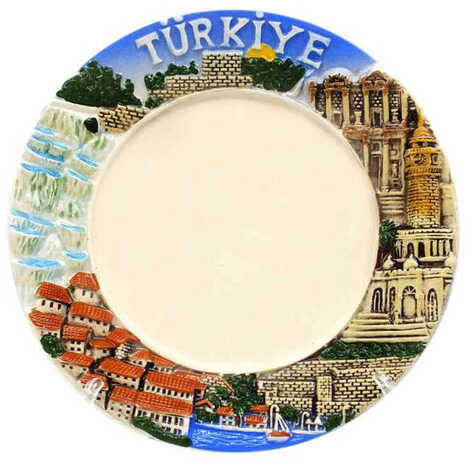Toptan Özelleştirilebilir Seramik Myros Türkiye Tabak 15 cm - 2