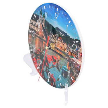 Customazible Ceramic Wall Clock 16 cm - Standart - 2