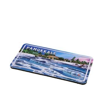 Toptan Pamukkale Temalı Kabartmalı Pvc Baskı Magnet - 13