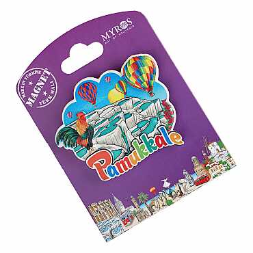 Pamukkale Temalı Kartonetli Uv Polyester Magnet - 10